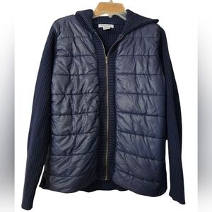 Navy Quilted Women's Jacket